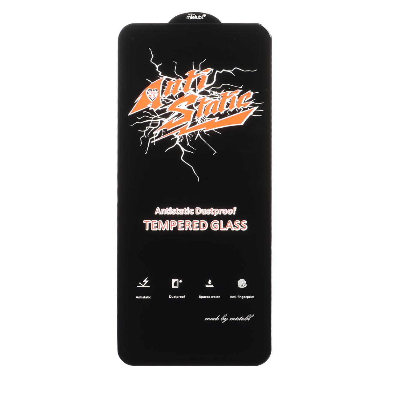 محافظ صفحه نمایش شیشه ای Honor X7D - Full Cover Anti Static Mietubl (بدون پک) - مشکی